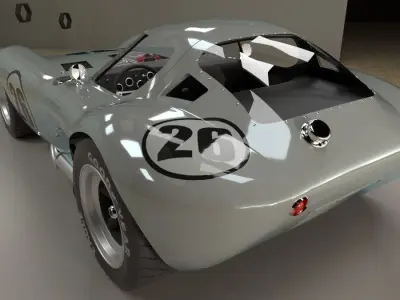 Chevrolet Cheetah 1964 3D model
