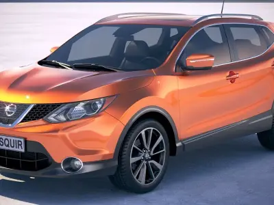 Nissan Rogue Sport 2018 3D model