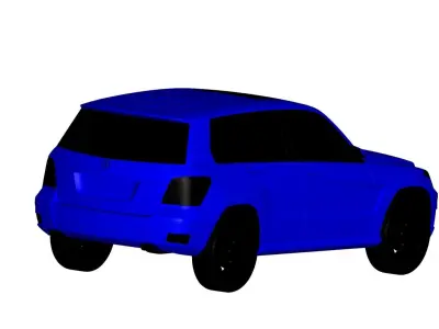 Mercedes Benz GLK  3D model