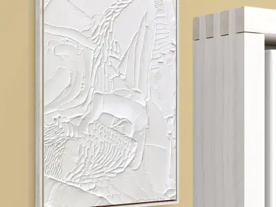 Plaster Two Frame 27 Low-poly 3D model