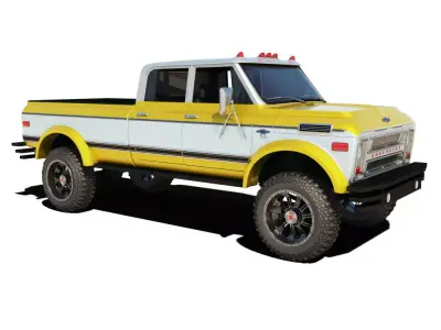 1972 Chevrolet C50 3D model