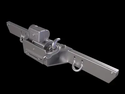 Jeep Kaiser Front Bumper 3D print model