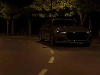 Audi A7 Sportback 3D model