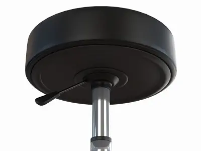 Operating Stool Low-poly 3D model