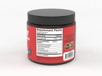 Protein Powder 3D model 132