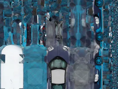 bugatti 3D model