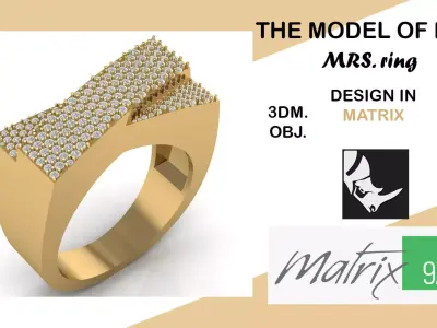MRS model of ring VOL 14 3D print model