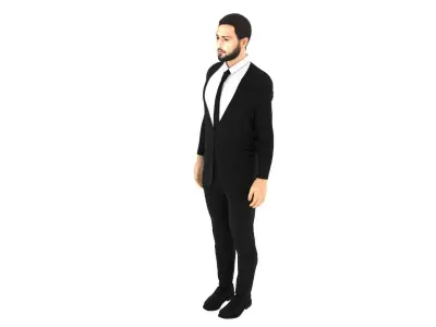 Gianluigi Donnarumma Low-poly 3D model