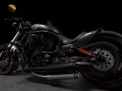 HARLEY DAVIDSON 3D model
