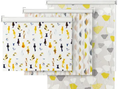 Roller Blind 14 John Lewis and Partners 3D model