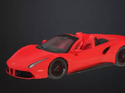 ferrari car 3d  3D model