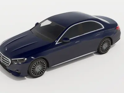 Mercedes-Benz E-Class 2024 W214 Exclusive 3D model