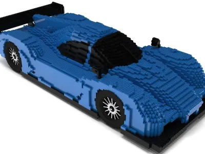 Lego Nova 02 Racing Car 3D model