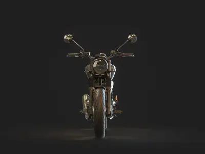 Base model  Honda GB 350 2025 3D model