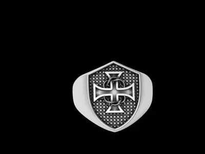 Mens Ring 001  3D print model