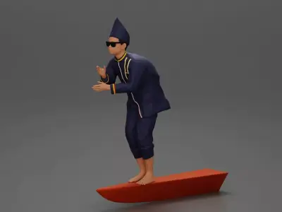 Aura Farming Boat Kid 3D print model