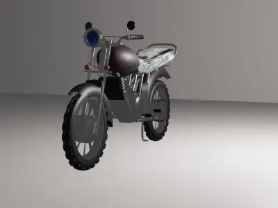 Motorcycle 3D model 3D model