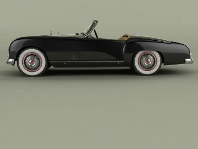 Nash Healey Pininfarina Roadster 3D model