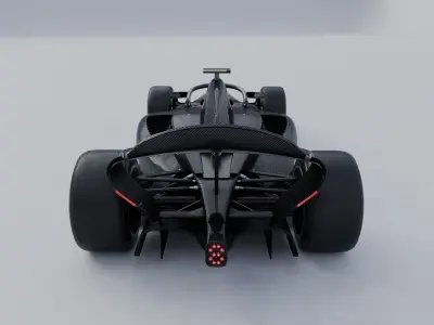 Formula 2 2024 Dallara 3D model