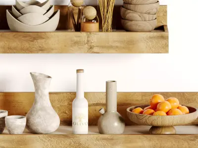 kitchen accessories 011 3D model