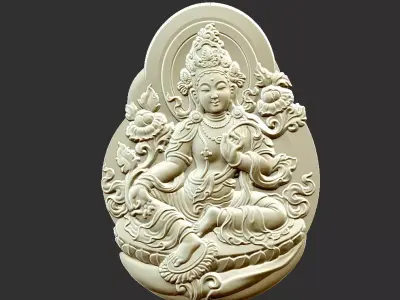 Kwanyin Bodhisattva 3D print model