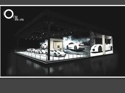 Exhibition - Area - 19X18-3DMAX2010-010 3D model