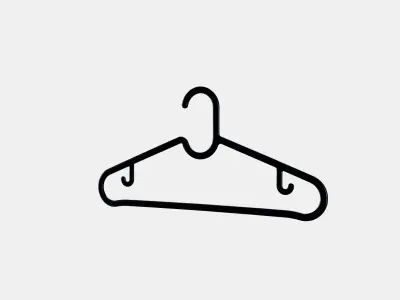 SPRUTTIG Hanger Low-poly 3D model