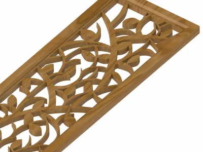 Decorative panel STL 3D model 55