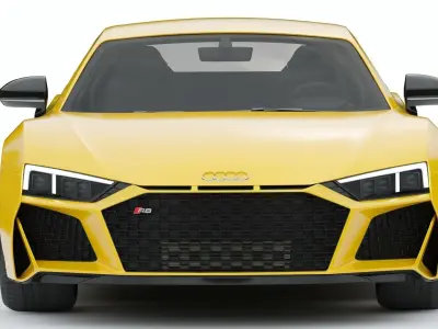 Audi R8 2019  3D model