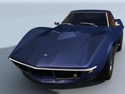 Chevrolet Corvette 69 3D model