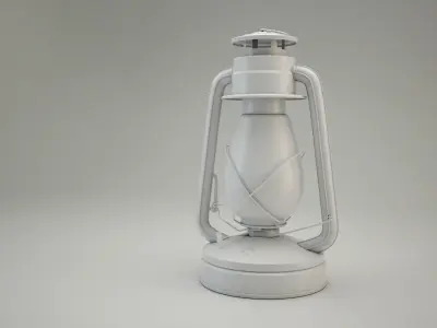 Kerosene lamp free Free 3D model