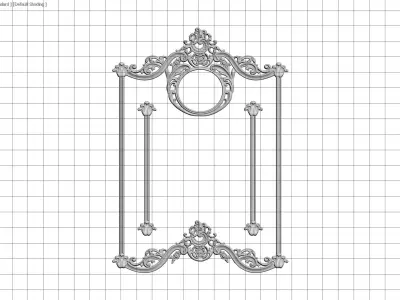 classic decoration 3d model vol05 3D model