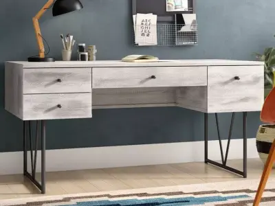 Fallon Pc Office Game Desk Reading Table 3D model