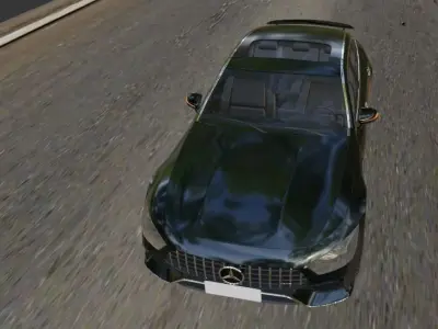 Mercedes AMG GT 63 3D model by umairmalik00071