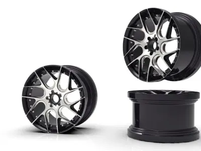 car rim wheel 3D print model