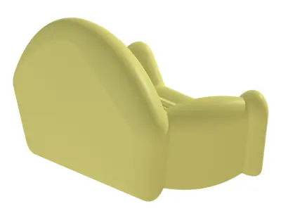 Premium Inflatable Sofa 3D print model