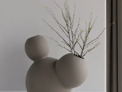 Bubble Vase 3D print model buy