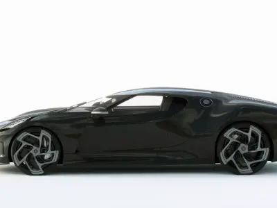 Bugatti LA Voiture Noire 2019 3D model