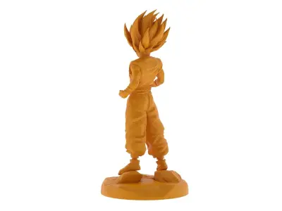 Gohan Saiyan 3D Print 3D print model
