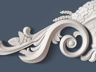 Decorative Onlay 3D model 3