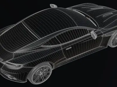 Aston Martin DB12 3D model
