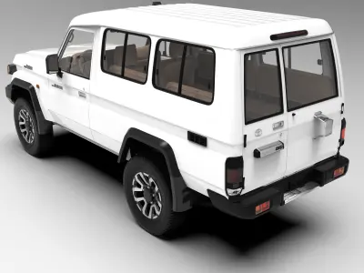 Toyota Land Cruiser J78 2024 3D model
