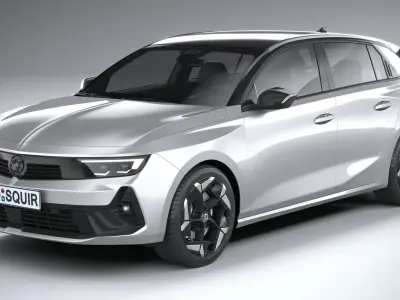 Vauxhall Astra GSE 2022 3D model