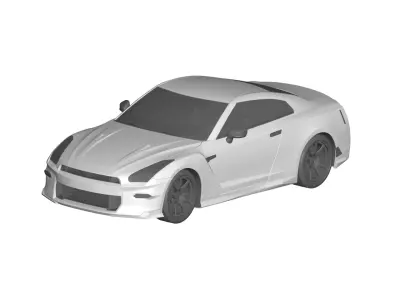 Nissan GT-R 3D model