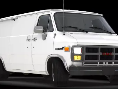 GMC Vandura 1500 3D model