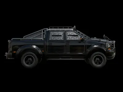 HeavyDuty PickUp 3D model