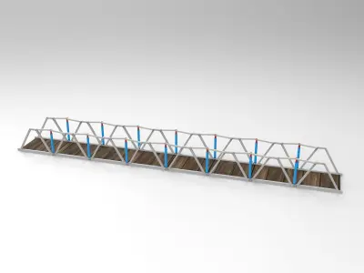 Pneumatic Bridge 3D print model