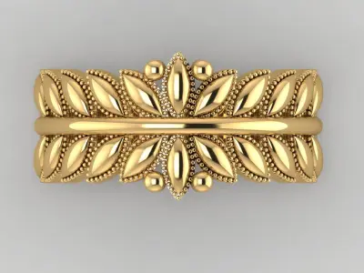 Woman Rings 3D print model