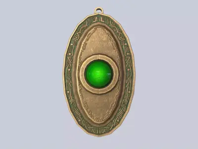 Pendant Low-poly 3D model