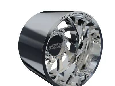 JTX REAR KEEN DUALLY WHEEL 3D MODEL Free 3D print model